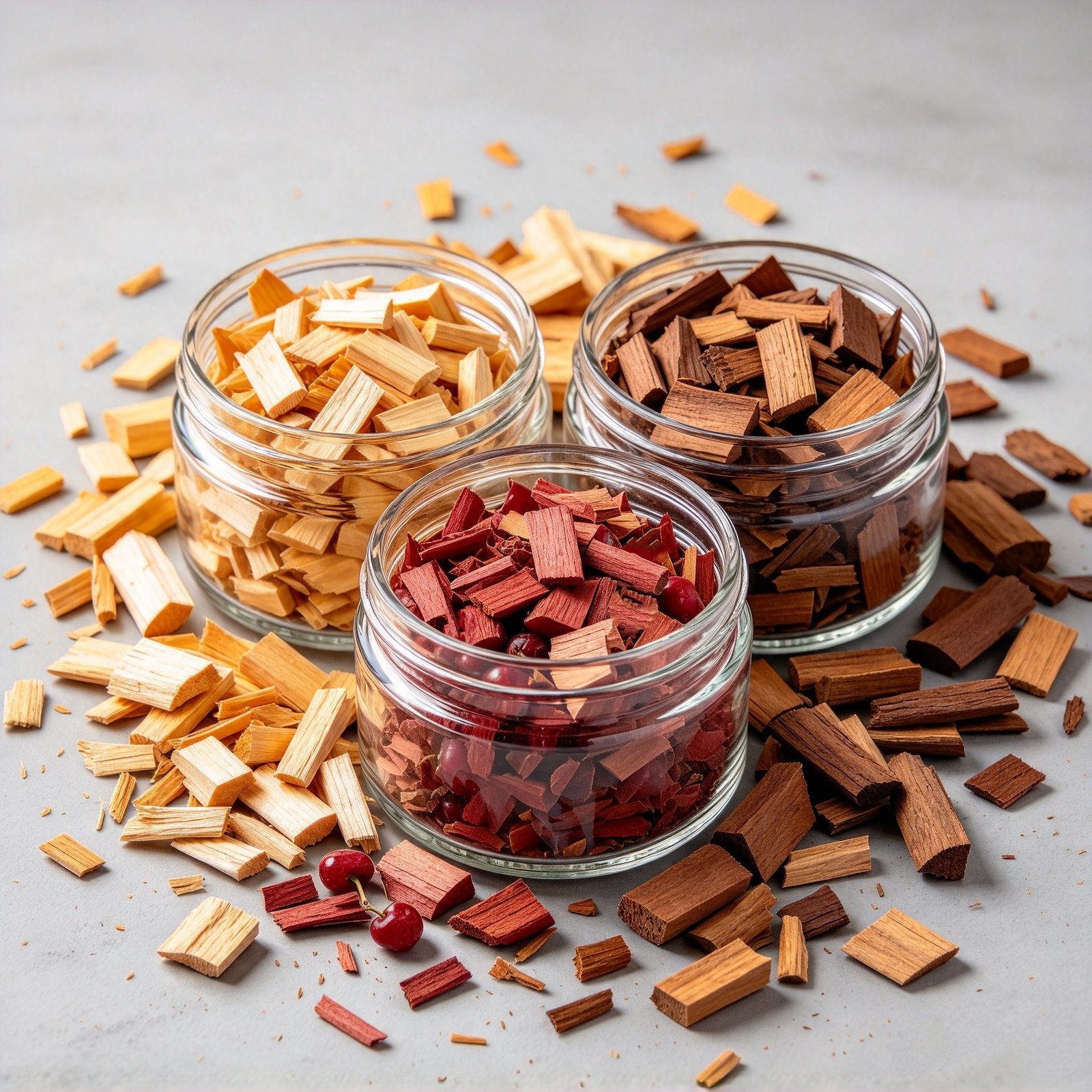 威士忌周边 (3) Smoker Wood Chip Set (Cherry/Apple/Hickory)